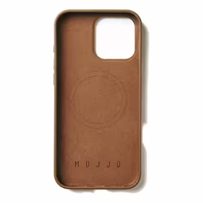 Mujjo รุ่น Leather Case - เคส iPhone 16 Pro Max - สี Tan