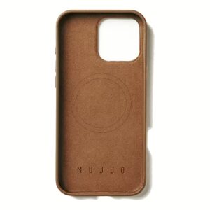 Mujjo รุ่น Leather Case - เคส iPhone 16 Pro Max - สี Tan