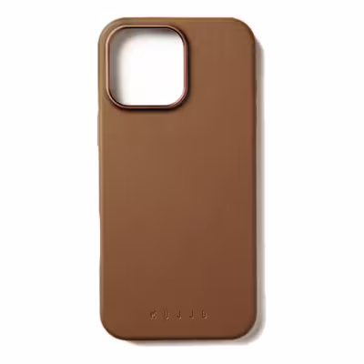 Mujjo รุ่น Leather Case - เคส iPhone 16 Pro Max - สี Tan