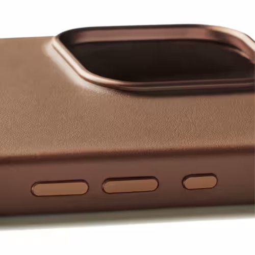 Mujjo รุ่น Leather Case - เคส iPhone 16 Pro Max - สี Tan