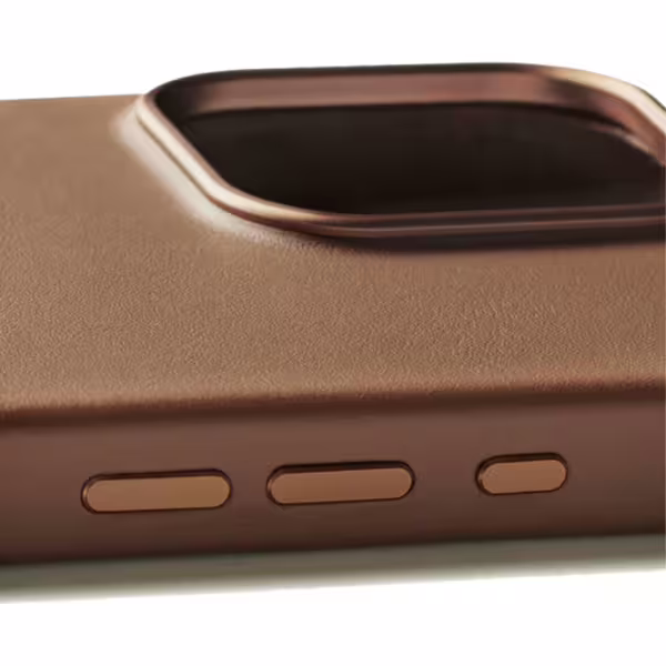 Mujjo รุ่น Leather Case - เคส iPhone 16 Pro Max - สี Tan