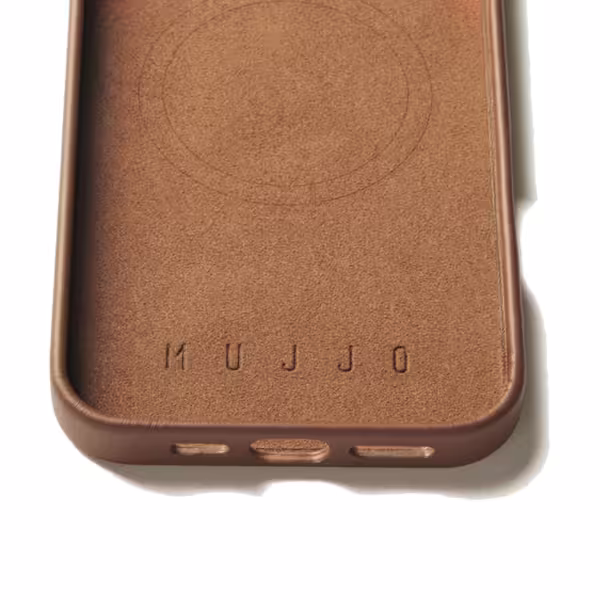 Mujjo รุ่น Leather Case - เคส iPhone 16 Pro Max - สี Tan