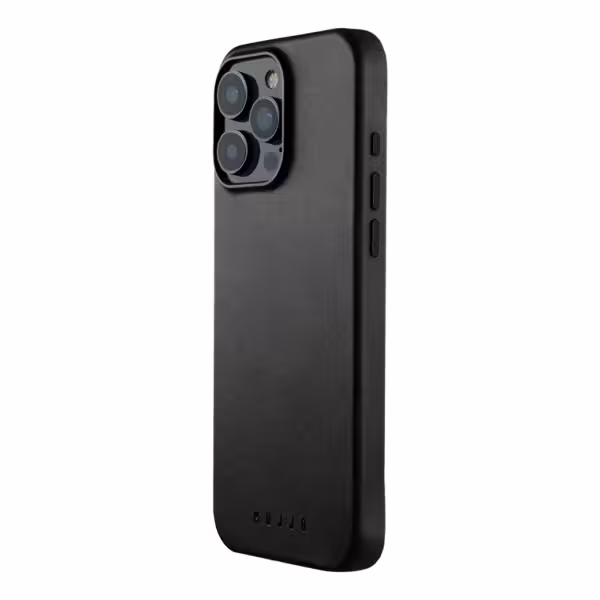 Mujjo รุ่น Leather Case - เคส iPhone 16 Pro Max - สี Black