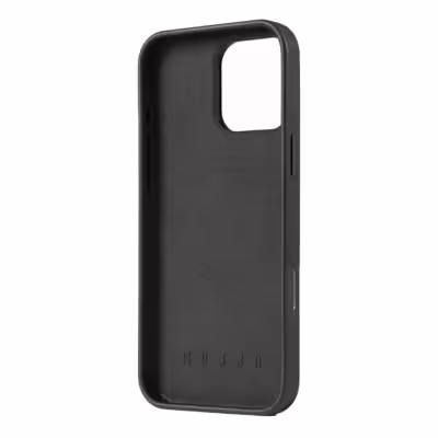 Mujjo รุ่น Leather Case - เคส iPhone 16 Pro Max - สี Black