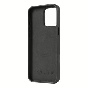 Mujjo รุ่น Leather Case - เคส iPhone 16 Pro Max - สี Black