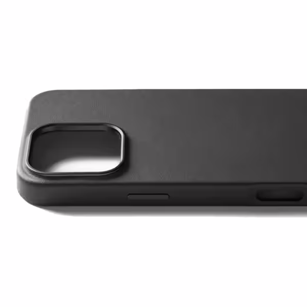 Mujjo รุ่น Leather Case - เคส iPhone 16 Pro Max - สี Black