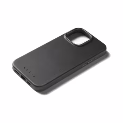 Mujjo รุ่น Leather Case - เคส iPhone 16 Pro Max - สี Black