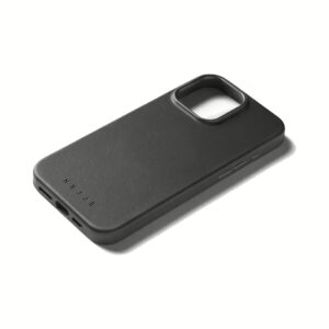 Mujjo รุ่น Leather Case - เคส iPhone 16 Pro Max - สี Black