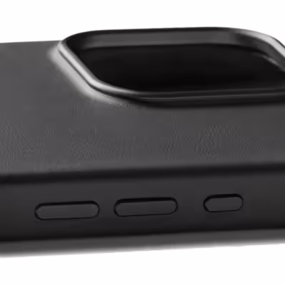 Mujjo รุ่น Leather Case - เคส iPhone 16 Pro Max - สี Black