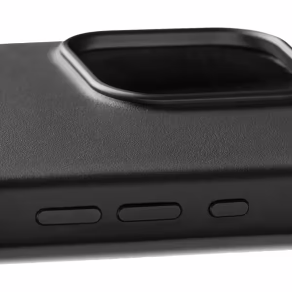 Mujjo รุ่น Leather Case - เคส iPhone 16 Pro Max - สี Black