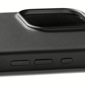 Mujjo รุ่น Leather Case - เคส iPhone 16 Pro Max - สี Black