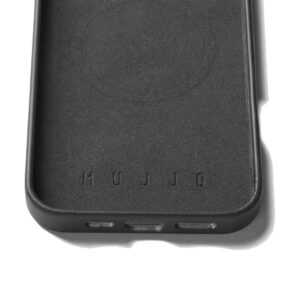 Mujjo รุ่น Leather Case - เคส iPhone 16 Pro Max - สี Black