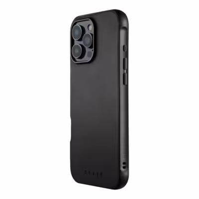 Mujjo รุ่น Shield Case - เคส iPhone 16 Pro Max - สี Black