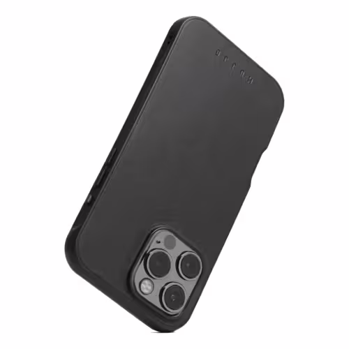 Mujjo รุ่น Shield Case - เคส iPhone 16 Pro Max - สี Black