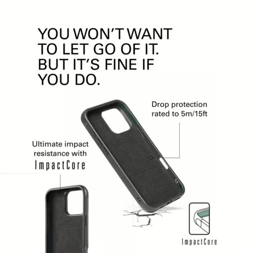 Mujjo รุ่น Shield Case - เคส iPhone 16 Pro Max - สี Black - Image 14