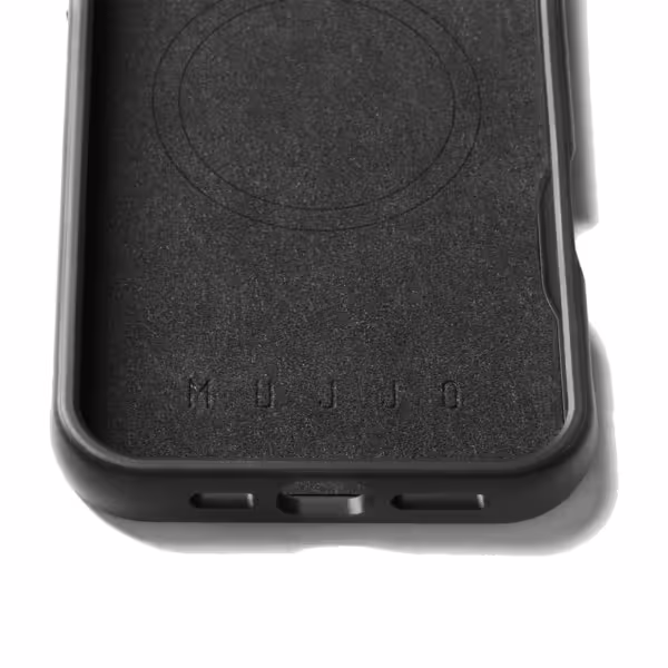 Mujjo รุ่น Shield Case - เคส iPhone 16 Pro Max - สี Black