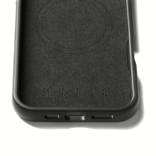 Mujjo รุ่น Shield Case - เคส iPhone 16 Pro Max - สี Black - Image 8