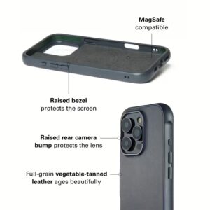 Mujjo รุ่น Shield Case - เคส iPhone 16 Pro Max - สี Steel Blue 27 Mujjo รุ่น Shield Case - เคส iPhone 16 Pro Max - สี Steel Blue