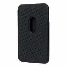 Mujjo รุ่น Full Leather Magnetic Wallet - ที่เก็บบัตรติดหลังมือถือ - สี Black