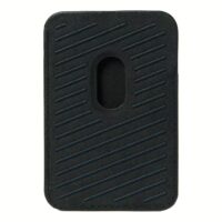Mujjo รุ่น Full Leather Magnetic Wallet - ที่เก็บบัตรติดหลังมือถือ - สี Black
