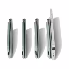 Mujjo รุ่น Wallet Stand - ที่เก็บบัตรติดหลังมือถือ - สี Green Smoke
