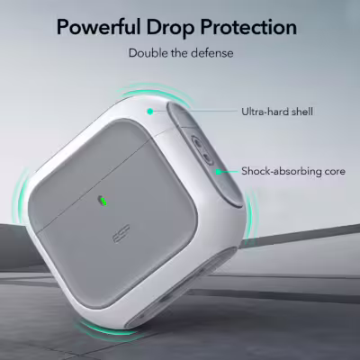 ESR รุ่น Orbit Hybrid (HaloLock) - เคส AirPods 4 - สี White