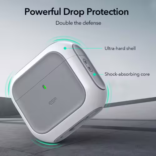 ESR รุ่น Orbit Hybrid (HaloLock) - เคส AirPods 4 - สี Black