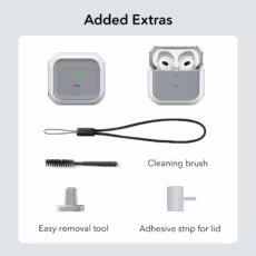 ESR รุ่น Orbit Hybrid (HaloLock) - เคส AirPods 4 - สี Black