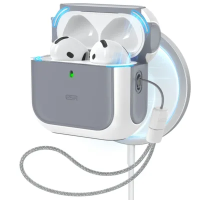 ESR รุ่น Orbit Hybrid (HaloLock) - เคส AirPods 4 - สี  White
