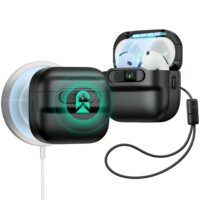 ESR รุ่น Pulse FlickLock Case (HaloLock) - เคส AirPods 4 - สี  Black