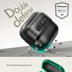 ESR รุ่น Pulse FlickLock Case (HaloLock) - เคส AirPods 4 - สี White