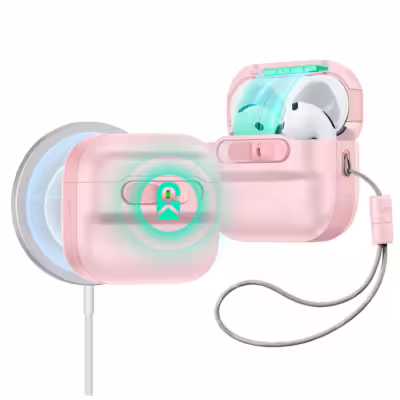 ESR รุ่น Pulse FlickLock Case (HaloLock) - เคส AirPods 4 - สี  Pink