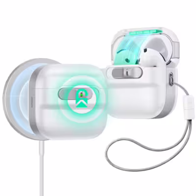 ESR รุ่น Pulse FlickLock Case (HaloLock) - เคส AirPods 4 - สี  White