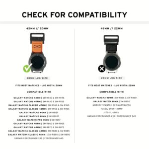 UAG รุ่น Scout - สายนาฬิกา Galaxy Watch 6/5/4 (20mm) - สี Foliage Green 15 UAG รุ่น Scout - สายนาฬิกา Galaxy Watch 6/5/4 (20mm) - สี Foliage Green