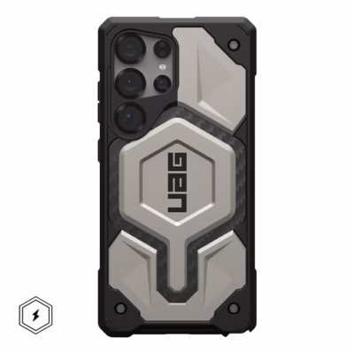 UAG รุ่น Monarch Pro - เคส Galaxy S25 Ultra - สี Titanium