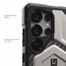 UAG รุ่น Monarch Pro - เคส Galaxy S25 Ultra - สี Titanium - Image 8
