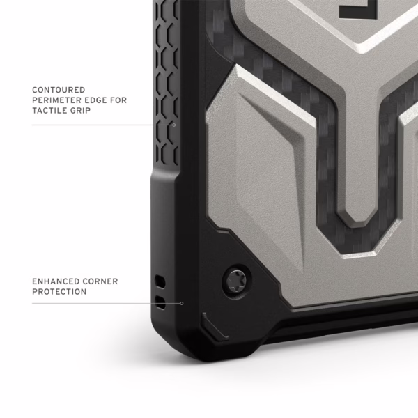 UAG รุ่น Monarch Pro - เคส Galaxy S25 Ultra - สี Titanium