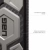 UAG รุ่น Monarch Pro - เคส Galaxy S25 Ultra - สี Titanium