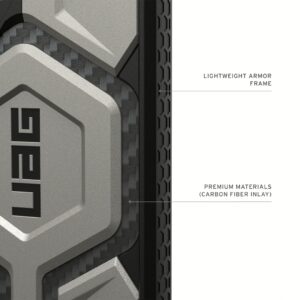 UAG รุ่น Monarch Pro - เคส Galaxy S25 Ultra - สี Titanium
