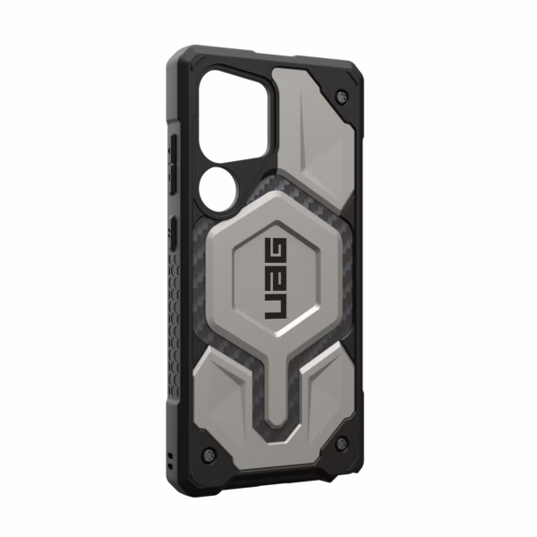 UAG รุ่น Monarch Pro - เคส Galaxy S25 Ultra - สี Titanium