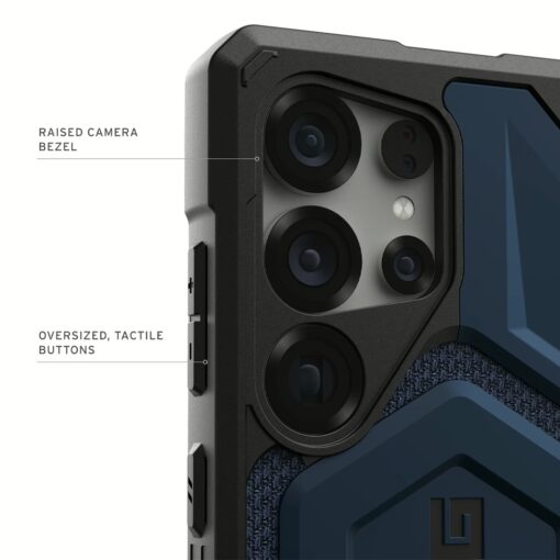 UAG รุ่น Monarch Pro - เคส Galaxy S25 Ultra - สี Kevlar Mallard - Image 8