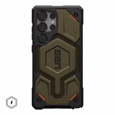 UAG รุ่น Monarch Pro - เคส Galaxy S25 Ultra - สี Kevlar Element Green