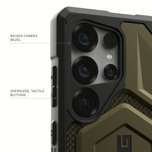 UAG รุ่น Monarch Pro - เคส Galaxy S25 Ultra - สี Kevlar Element Green