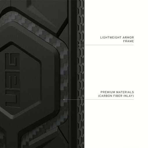 UAG รุ่น Monarch Pro - เคส Galaxy S25 Ultra - สี Carbon Fiber - Image 10