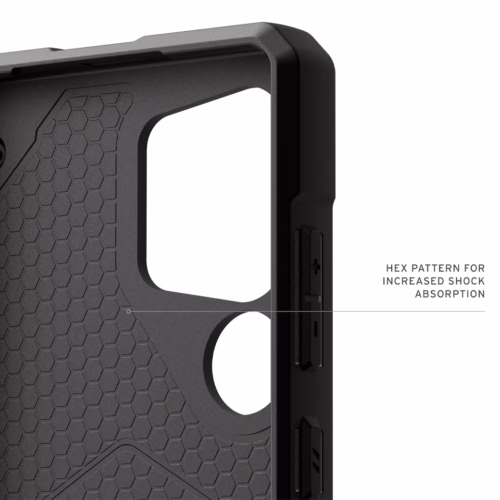 UAG รุ่น Monarch Pro - เคส Galaxy S25 Ultra - สี Carbon Fiber