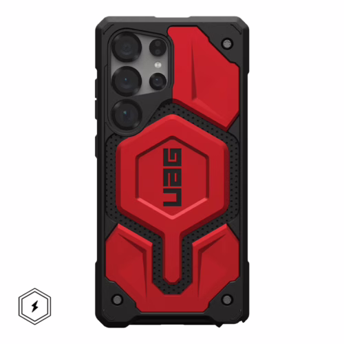 UAG รุ่น Monarch Pro - เคส Galaxy S25 Ultra - สี Crimson