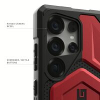 UAG รุ่น Monarch Pro - เคส Galaxy S25 Ultra - สี Crimson