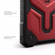 UAG รุ่น Monarch Pro - เคส Galaxy S25 Ultra - สี Crimson - Image 9