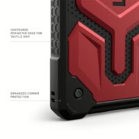 UAG รุ่น Monarch Pro - เคส Galaxy S25 Ultra - สี Crimson