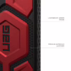 UAG รุ่น Monarch Pro - เคส Galaxy S25 Ultra - สี Crimson